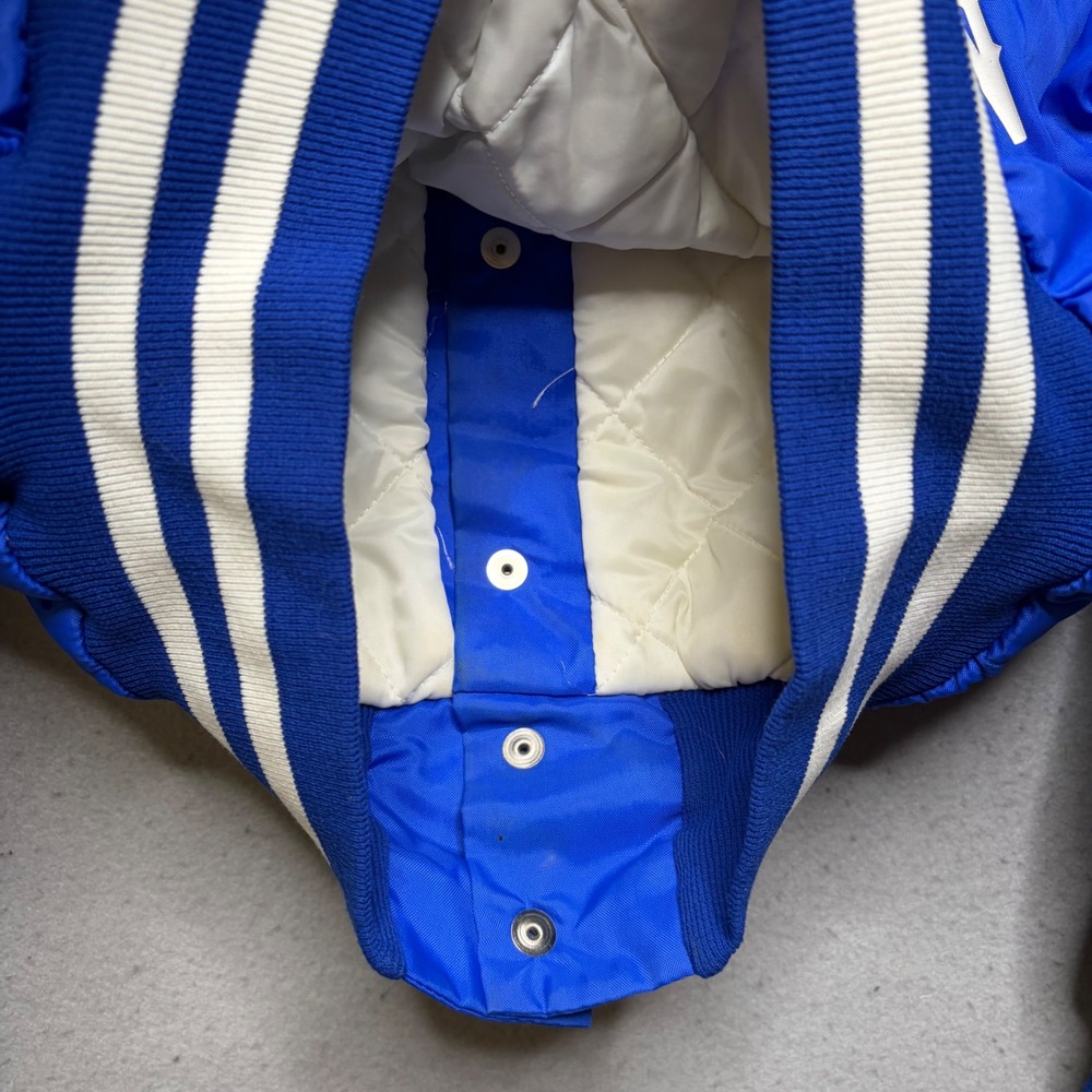 Don Alleson Athletic Bomber Jacket Mens S Blue Nevada Barrel Racing 1982 Vintage - Picture 11 of 14